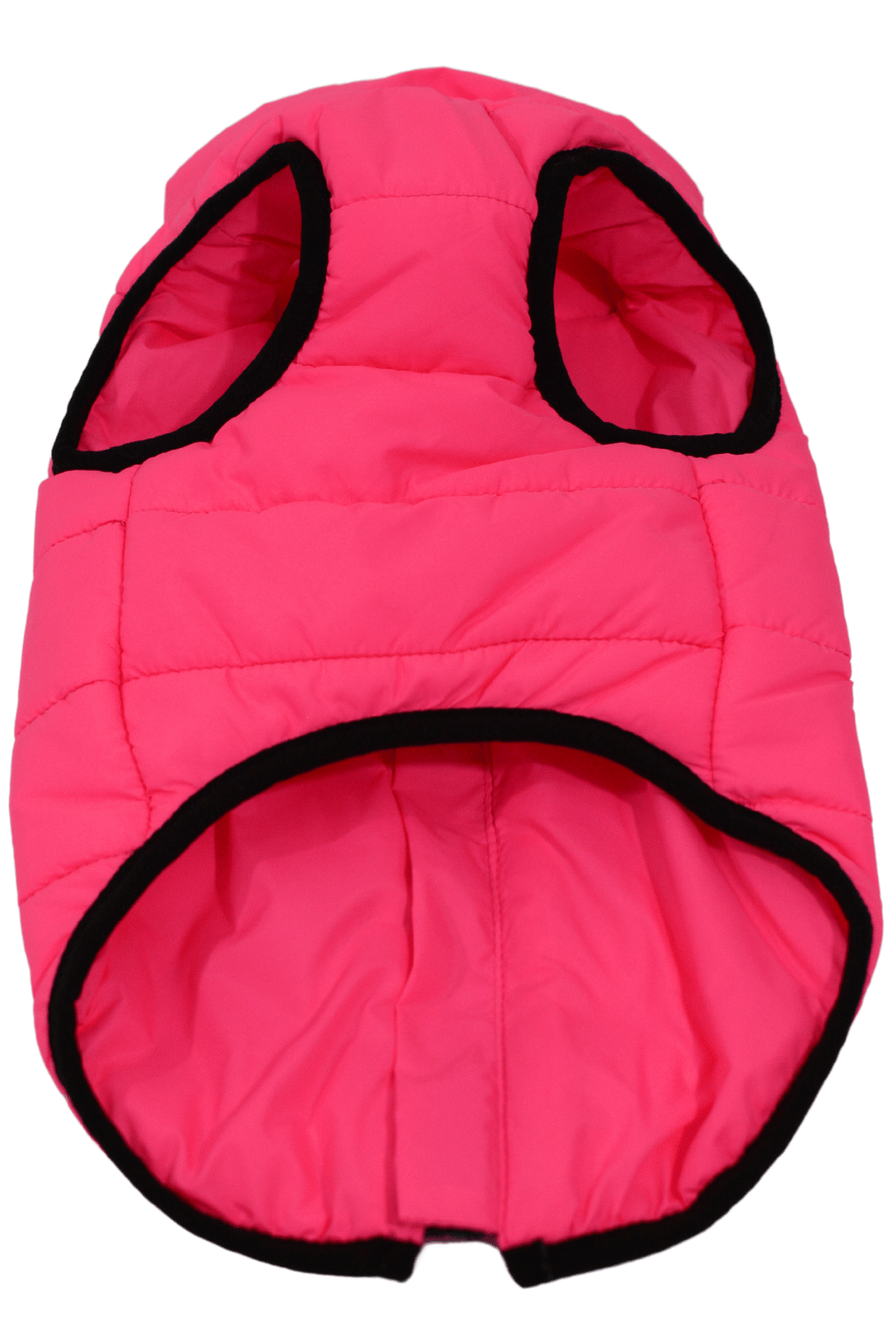 Hot Pink Dog Puffer Coat Large