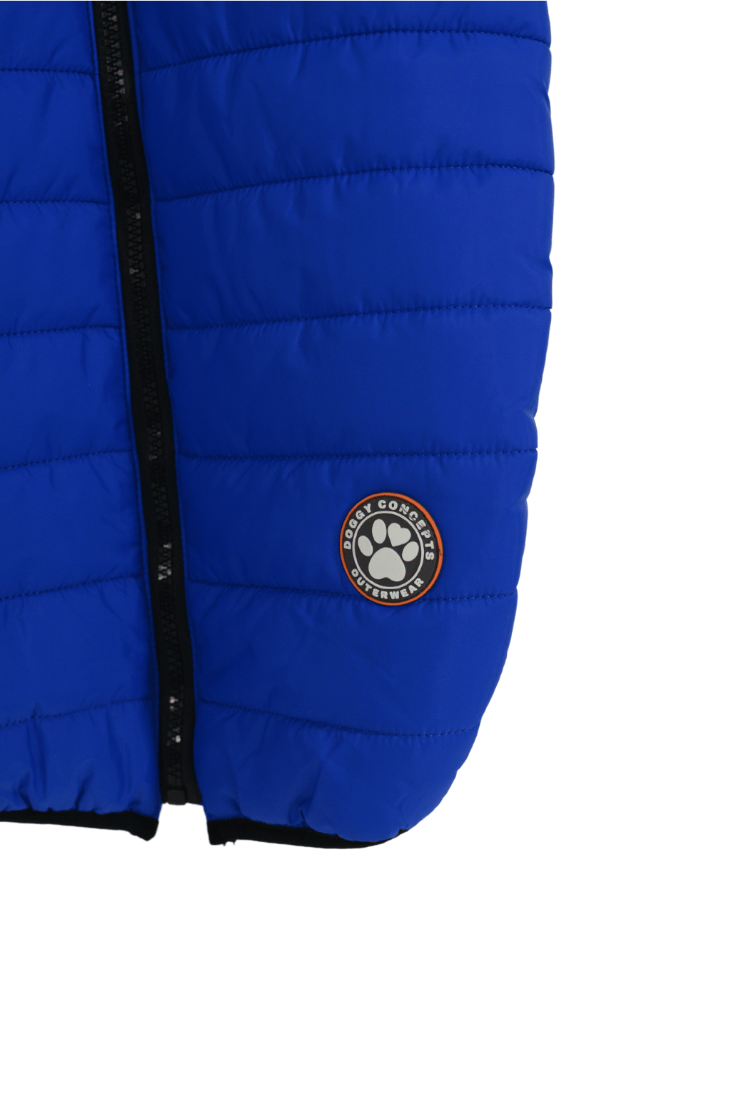 Royal Blue Dog Puffer Coat Medium