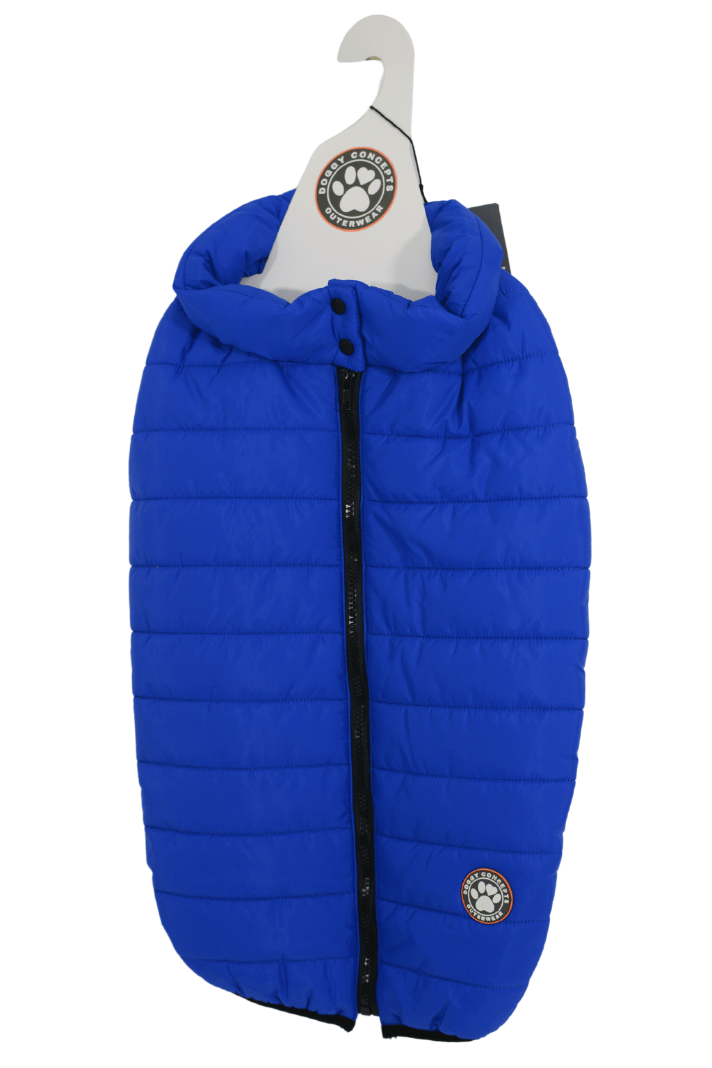 Royal Blue Dog Puffer Coat Medium